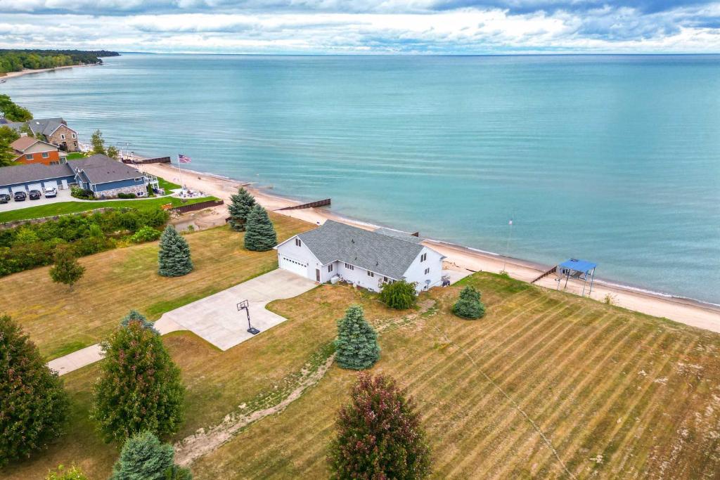 Lake Huron Hideaway with Private Beach!